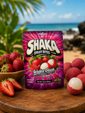 Shaka Fruit Bites - Wailea Blush – Strawberry Lychee Gummies (3.5oz)